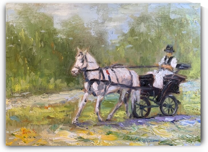 carriage by Eva Sabo Artist