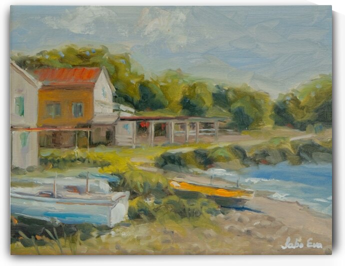 Boat Launch 2 by Eva Sabo Artist