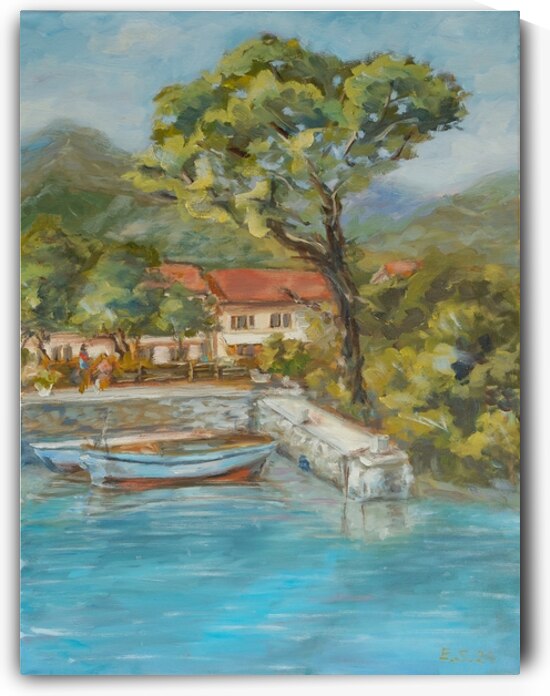 Boat Launch by Eva Sabo Artist