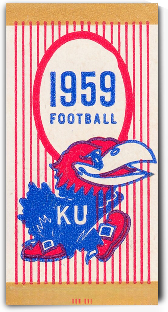 1959 Kansas Football by Row One Brand
