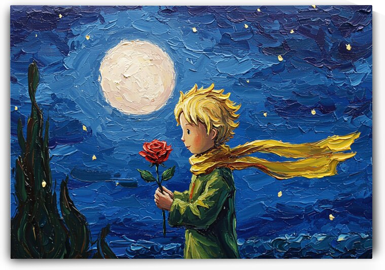 An enchanted night with the Little Prince by saber Studio