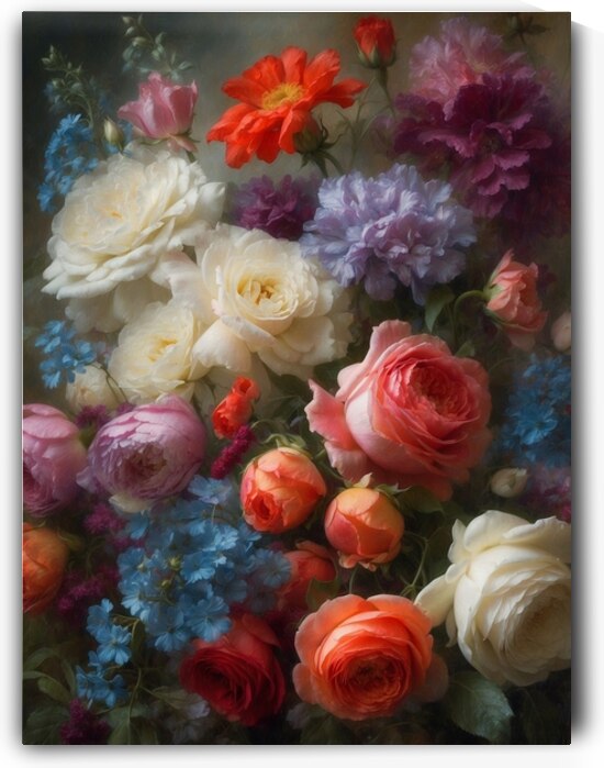 Still Life Florals 3 of 6 by The Mabazza Foundation 