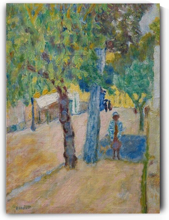 Personnage Sous Un Arbre [circa 1925] by Pierre Bonnard [1867–1947] by MyCozyFineArt