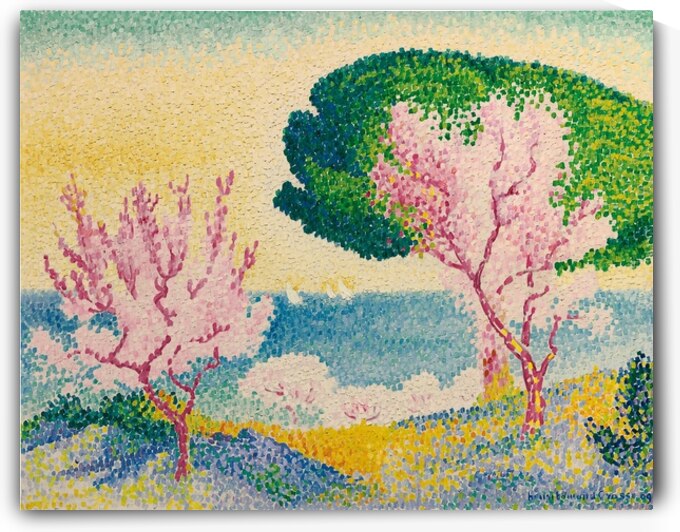 Printemps Rose [1908] by Henri–Edmond Cross [1856–1910] by MyCozyFineArt