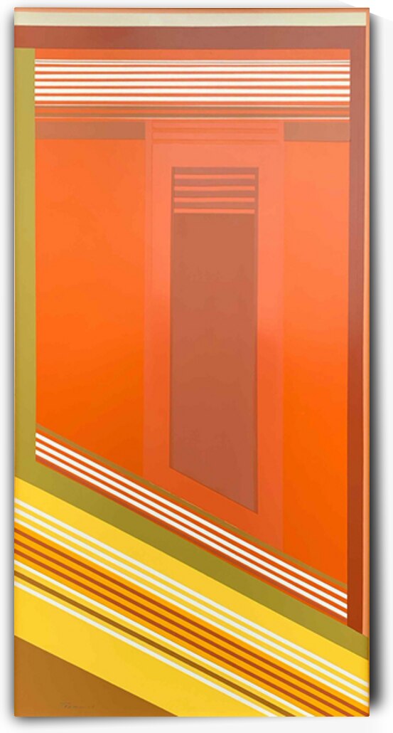 UnTitled 1969   48 x 23 by Tony Tascona OC LLD RCA LLD 1926 2006