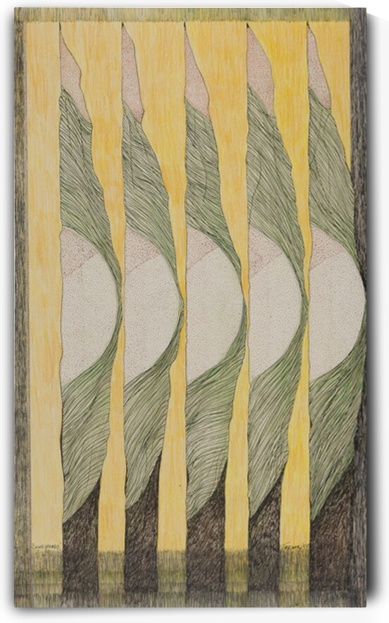 Cone Heads   2000   30 x 18 by Tony Tascona OC LLD RCA LLD 1926 2006