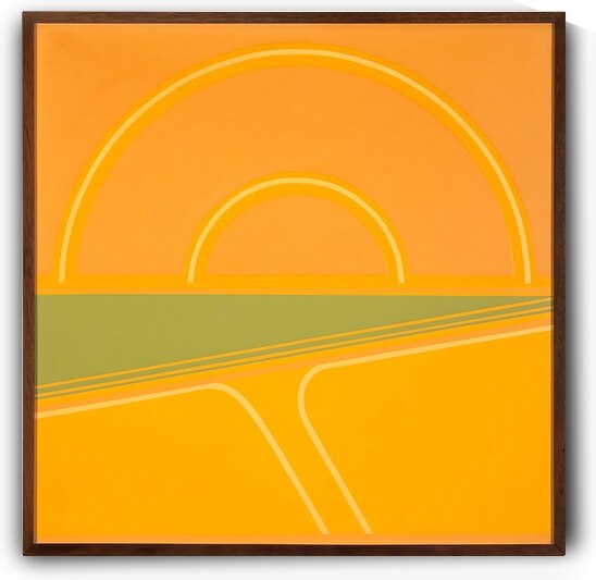 Half Cycle   1975    23.5 x 23.5 IU by Tony Tascona OC LLD RCA LLD 1926 2006