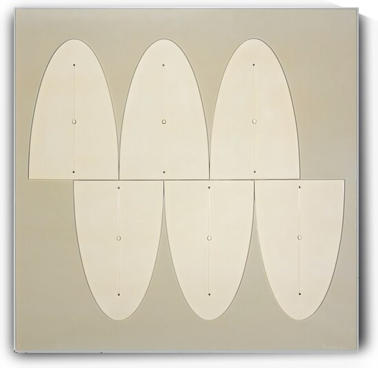 East West   1981   48.5 x 48.5 by Tony Tascona OC LLD RCA LLD 1926 2006