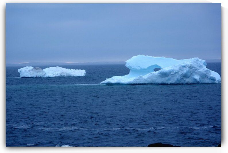Boat Harbour ice bergs by Dustin Carroll