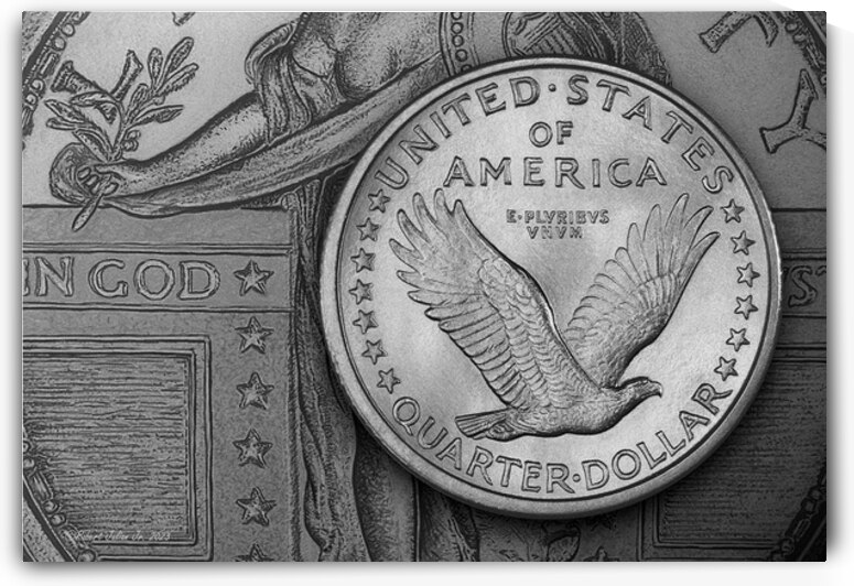 0025.1917 S.3 The Sentinel of Liberty: The 1917-S Standing Liberty Quarter by The Numismatic Art of Robert Julian
