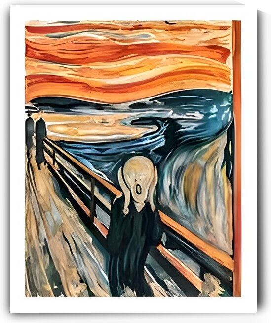 The Scream  by FANO