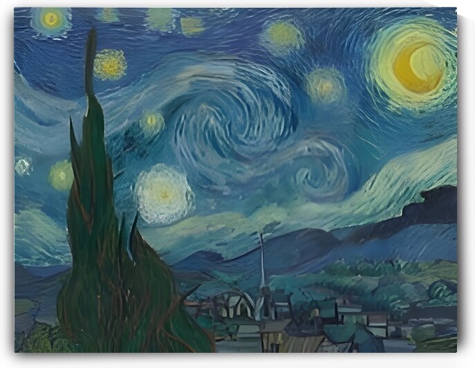 The Starry Night  by FANO