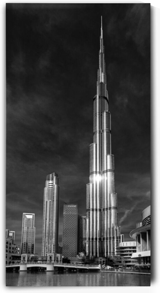 BURZ KHALIFA BW by Mohiuddin Ahmed