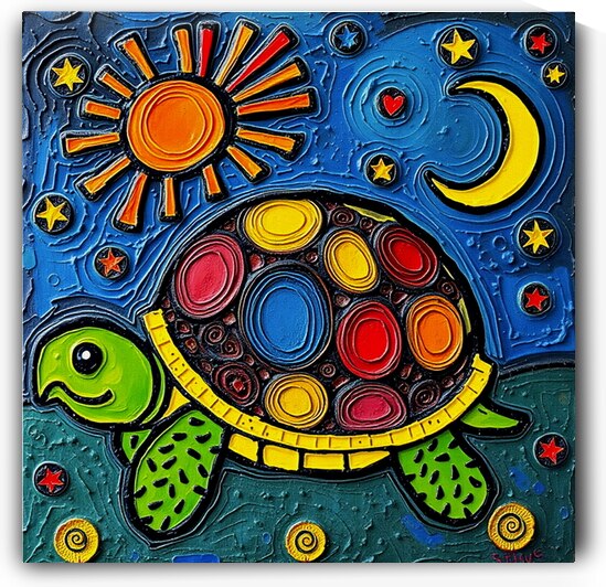 A Colorful Turtle 2025 05 23 05 42 23 by Magikheart