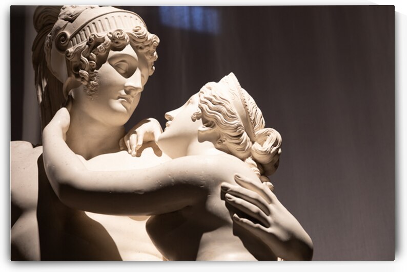 Mars and Venus by sculptor Antonio Canova 1822 marble by Paolo Modena