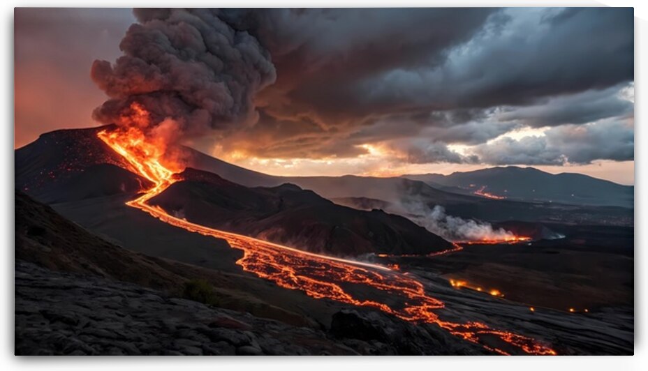 Rivers of Fire – Volcanic Fury Unleashed by DesignTech