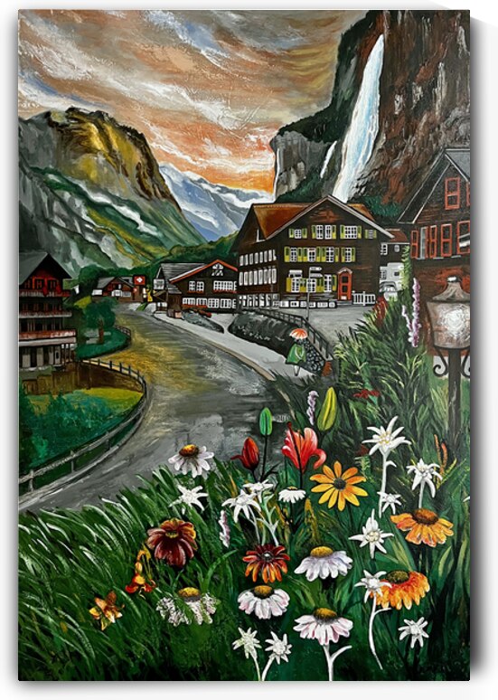 Lauterbrunnen47x31.5 300 by joannebergerart