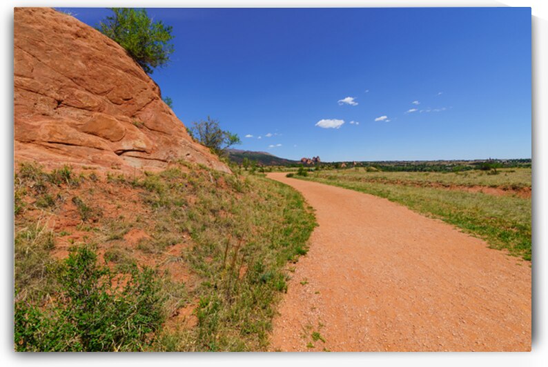 Hiking Path Red Rock Canyon by Jennifer White