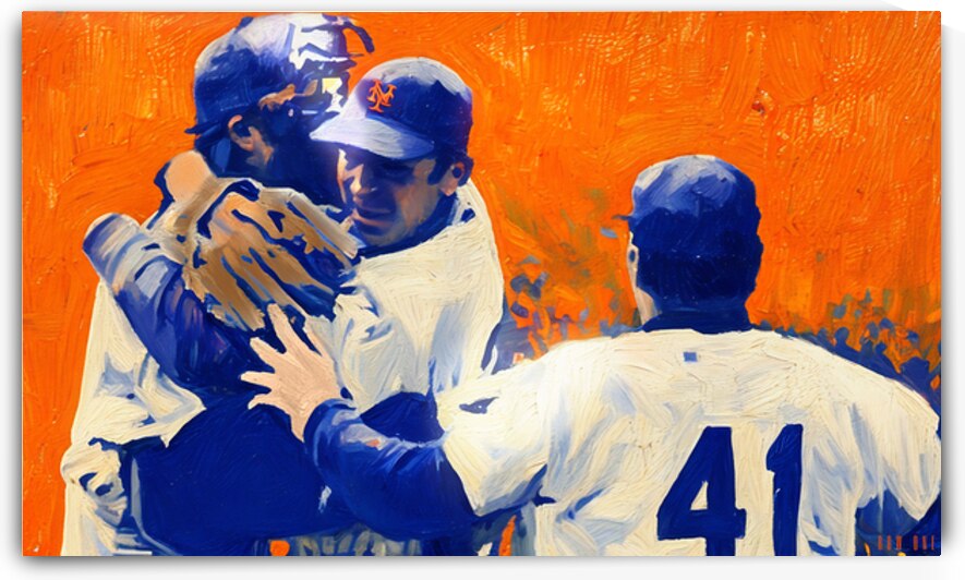 1969 New York Mets World Series Celebration by Row One Brand
