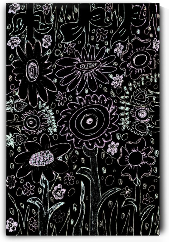 Abstract Patterned Florals by Catriona Roberts Nature Photography and Designs