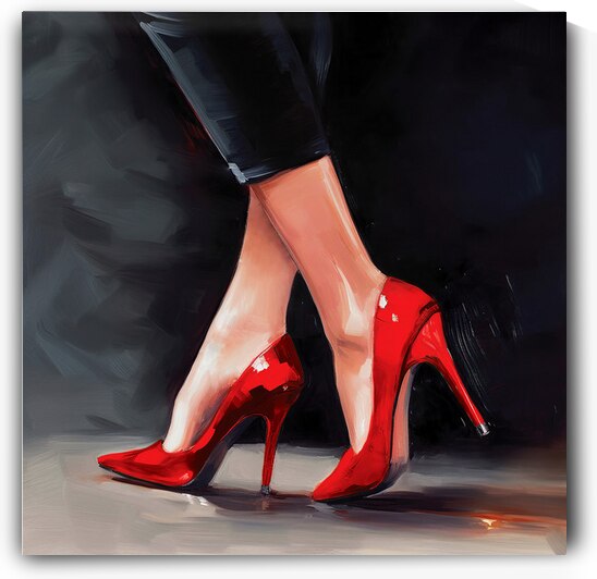 Red High Heels by AWBDesigns