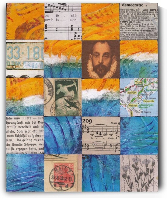 Paper Quilt 2 by Carl Johengen