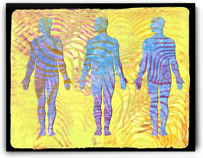 Blue Man Group by Carl Johengen