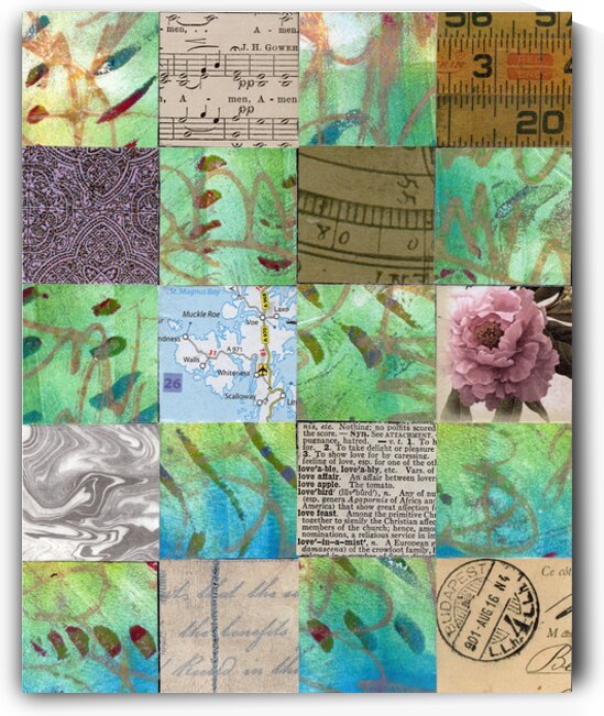 Paper Quilt 4 by Carl Johengen