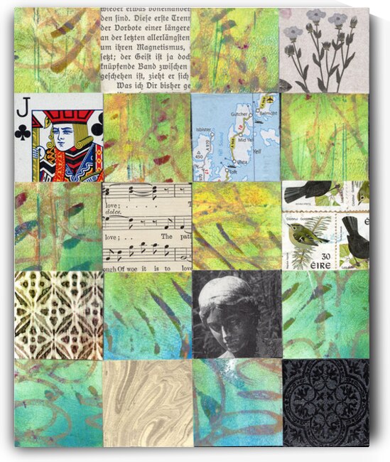 Paper Quilt 3 by Carl Johengen