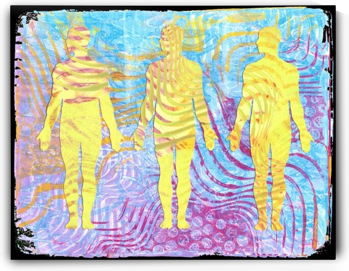 Green Man Group by Carl Johengen