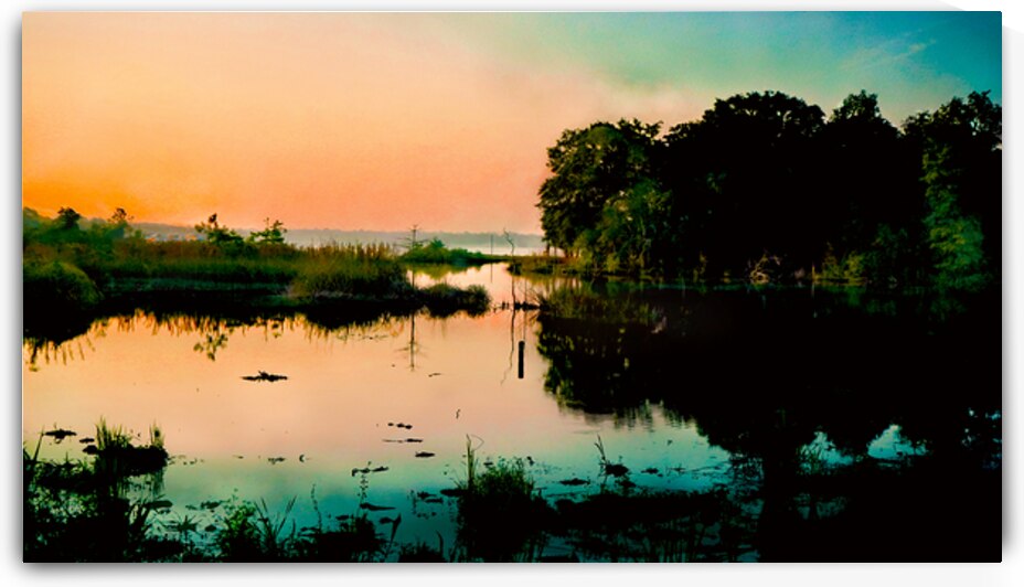 Sunrise Lake by Kays Fine Art 
