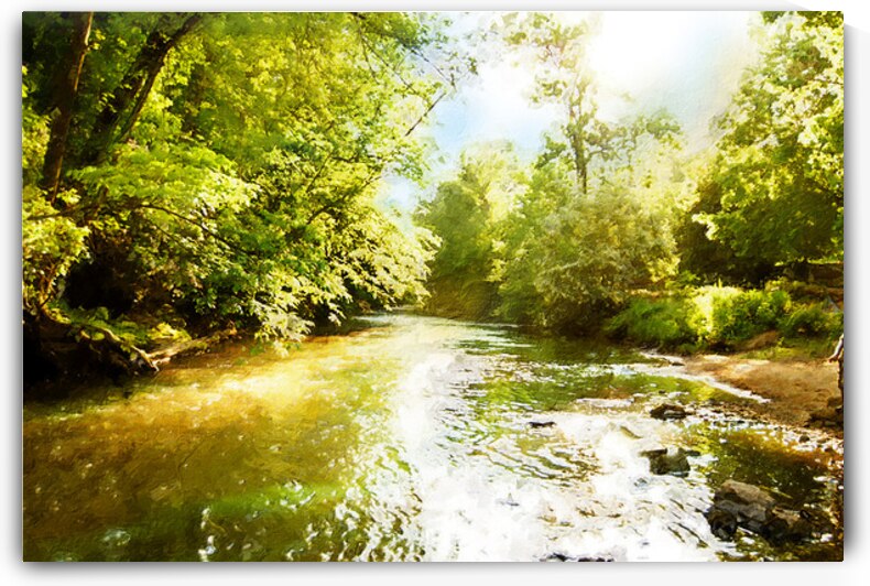 Rive of time by Kays Fine Art 