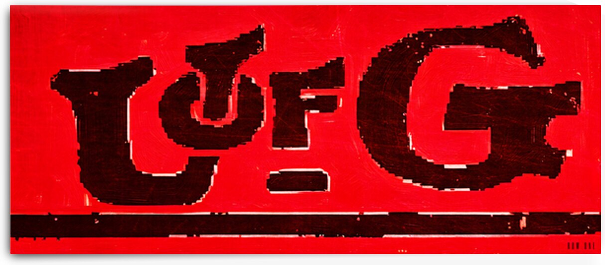 Early 1900s University of Georgia Art by Row One Brand