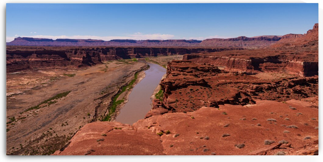 Hite Overlook Edge View by Jennifer White