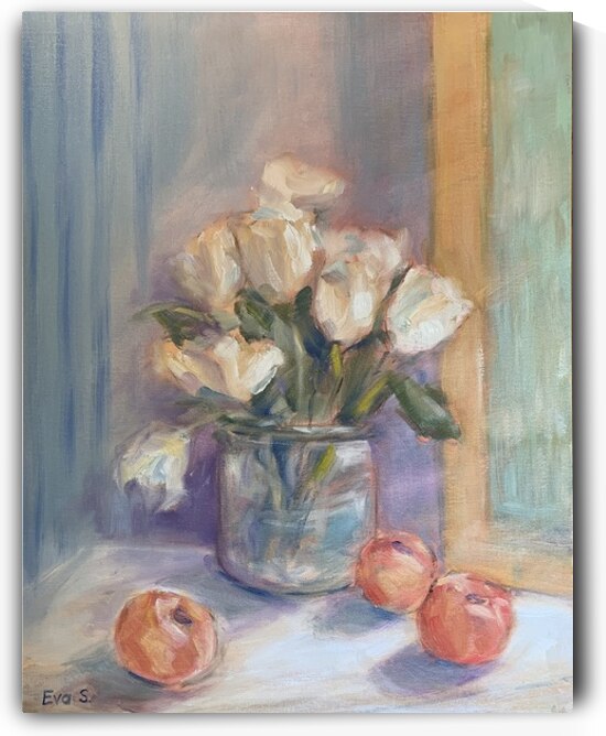 First tulips by Eva Sabo Artist