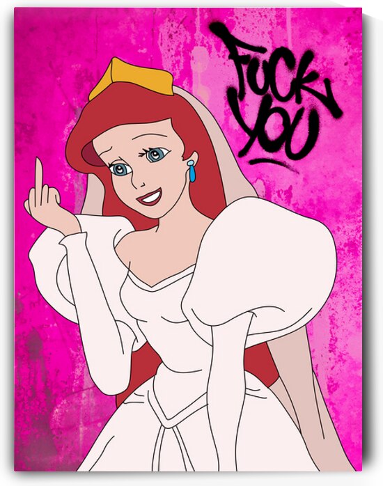 Royal Rebellion – Pop Princess Attitude Art by Daveschloffiart