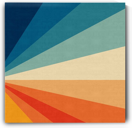 Expressive geometric art 17 by Vitor Costa