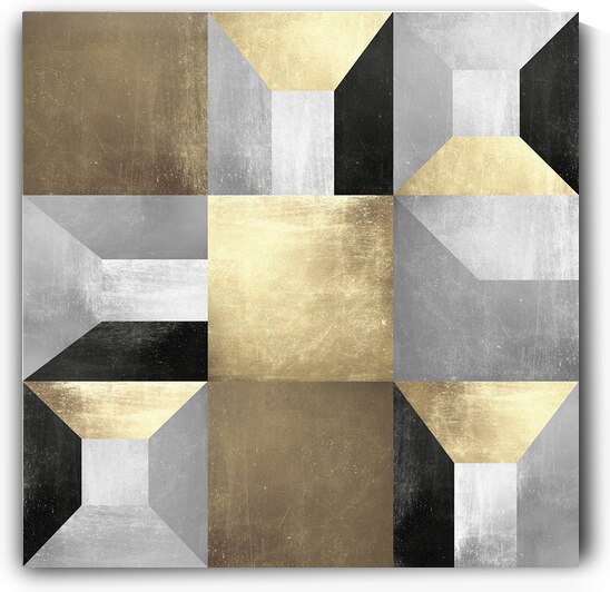 Contemporary geometric textures 5 by Vitor Costa