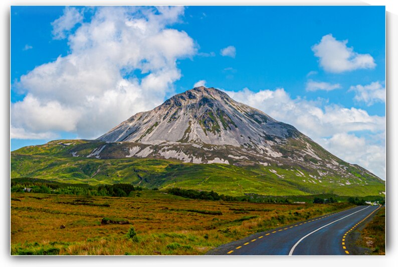 Errigal Donegal Ireland. Errigal is the tallest Mountain in Donegal. by Eric Franks