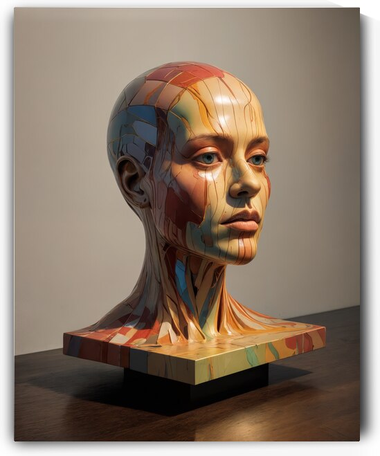  A Sculpted Bust by Aniima Illussiya