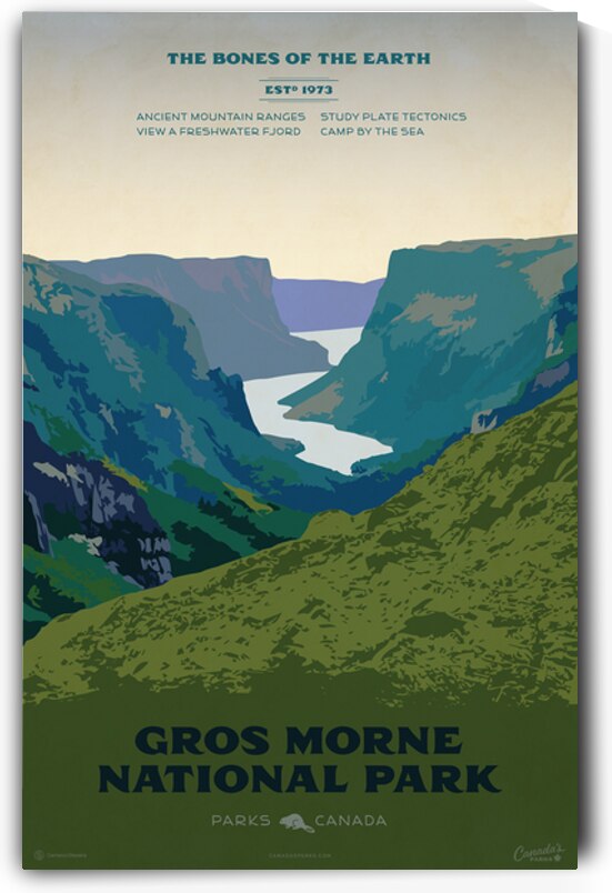 Gros Morne National Park Poster by Cameron Stevens