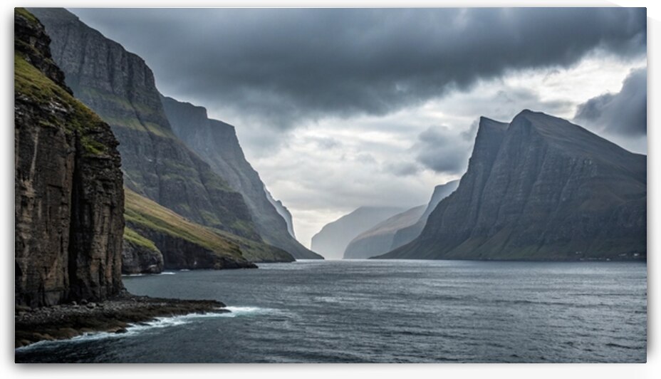 Towering Cliffs by the Sea by DesignTech