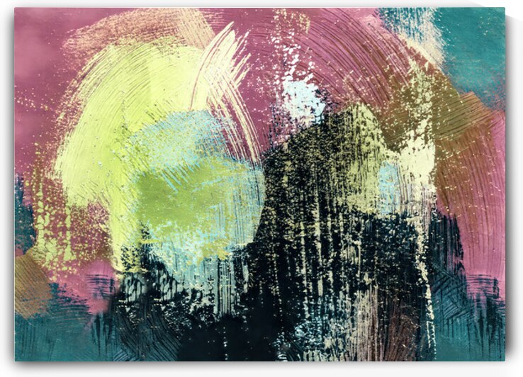 Abstract Brushes with Black by Thea Menagh