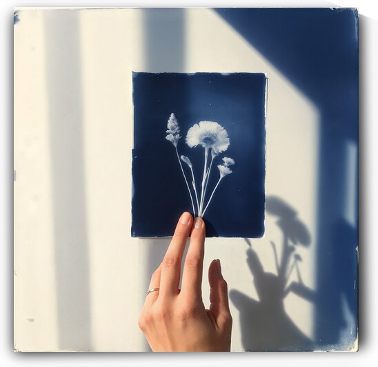  A Cyanotype Print by Aniima Illussiya