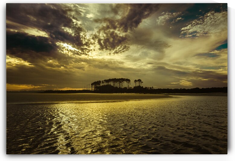 Myrtle Beach Intracoastal Waterway Sunset by Norma Brandsberg Photography