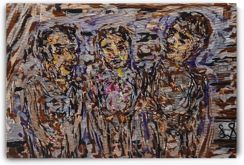 20250608 005152 Friends by Lawrence Silver Art