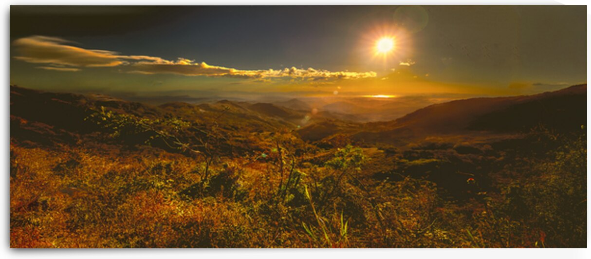 Costa Rica Mountain Sunbeams by Norma Brandsberg Photography