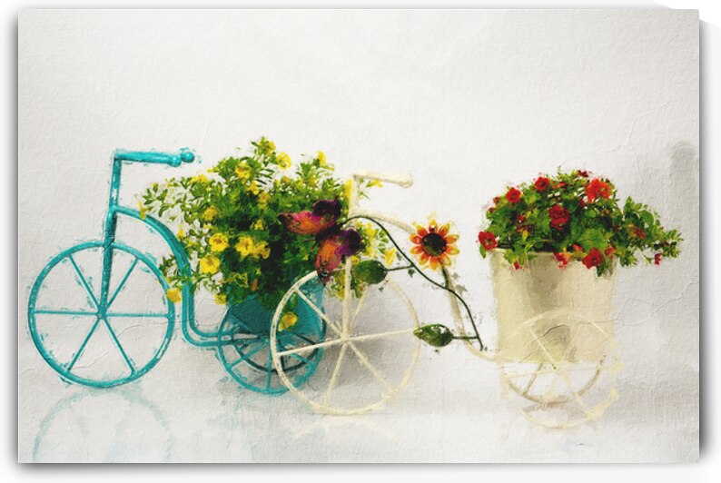 Flowers on the go by Kays Fine Art 
