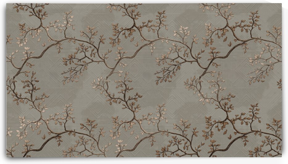 Golden Serenity - Botanical Elegance by Arte Exquisites