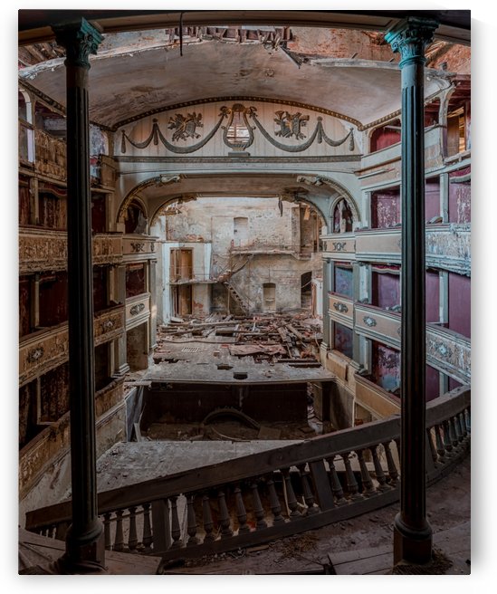 Abandoned Cinema by Steve Ronin